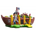 Bouncy castle Pirate boat
