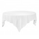 Tablecloth white 215 x 215 cm